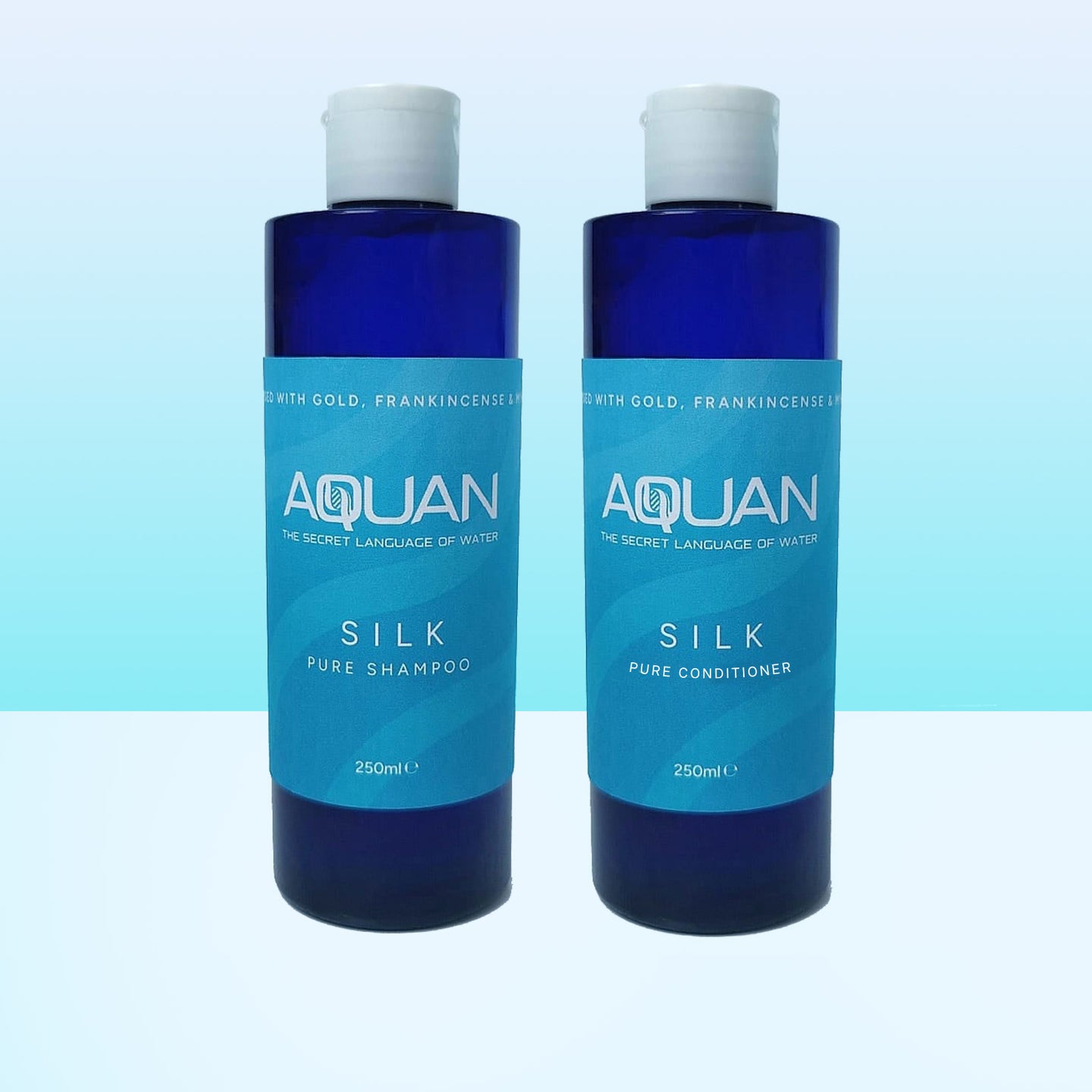 AQUAN PURE Silk Shampoo & Conditioner Bundle